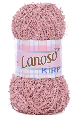 Lanoso Yarn - LANOSO KİRPİ KNİTTİNG YARN 939 DRIED ROSE