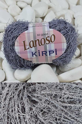 Lanoso Yarn - LANOSO KİRPİ KNİTTİNG YARN 952 Gray