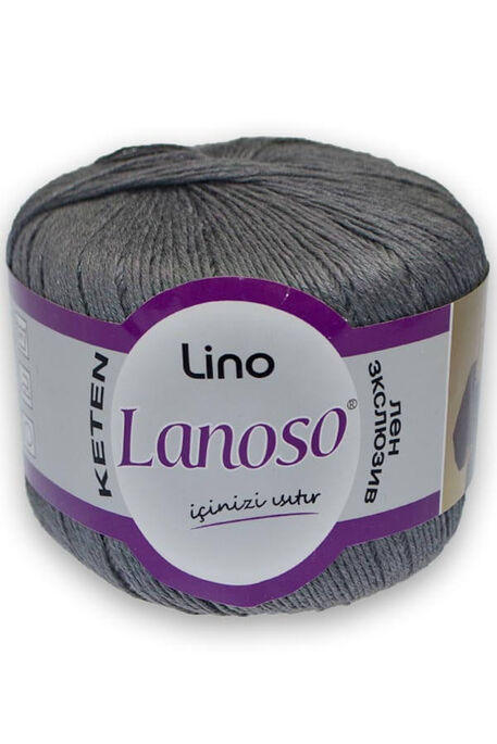 Lanoso Yarn - LANOSO LİNO KNİTTİNG YARN 953 SMOKED