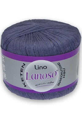 Lanoso Yarn - LANOSO LİNO KNİTTİNG YARN 993 JEANS BLUE