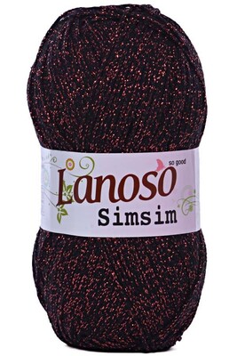 LANOSO - LANOSO SİMSİM 6036 SİYAHA BAKIR SİM