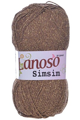 Lanoso Yarn - LANOSO SİMSİM 908 KAHVE