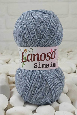 Lanoso Yarn - LANOSO SİMSİM KNİTTİNG YARN 653 Blue