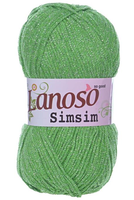 Lanoso Yarn - LANOSO SİMSİM KNİTTİNG YARN 912 PEANUT GREEN