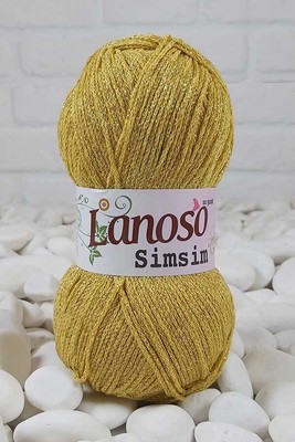 Lanoso Yarn - LANOSO SİMSİM KNİTTİNG YARN 913 Yellow