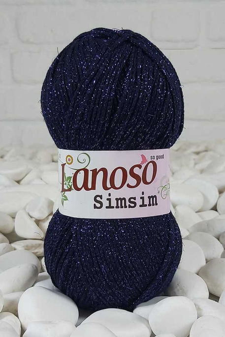 Lanoso Yarn - LANOSO SİMSİM KNİTTİNG YARN 958 NAVY BLUE