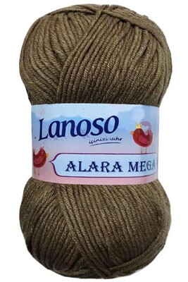 Lanoso Yarn - LANOSO ALARA MEGA 907 MINK