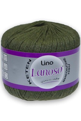 Lanoso Yarn - LANOSO LİNO 912 KHAKI