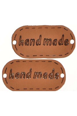  - LEATHER LABEL HANDMADE PRINTED 002