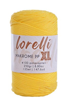 LORELLİ - LORELLİ MAKROME PP XL 3MM 055 Sarı