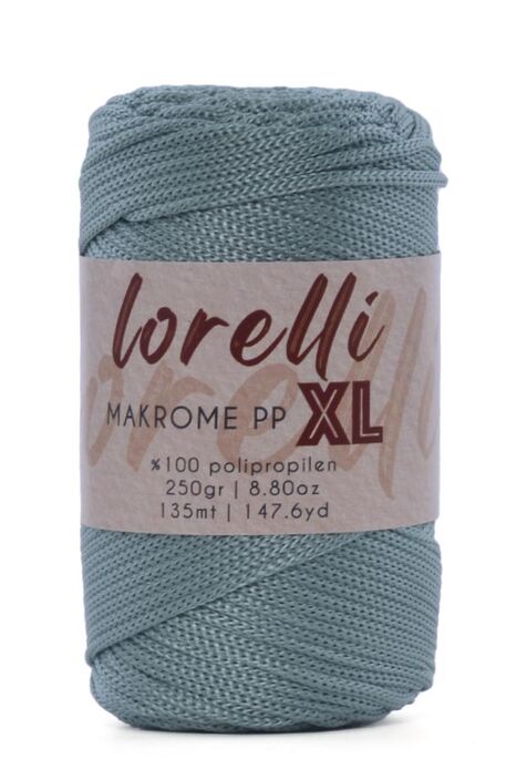 Lorelli Yarns - LORELLİ MAKROME PP XL 3MM 168 Çağla Yeşili