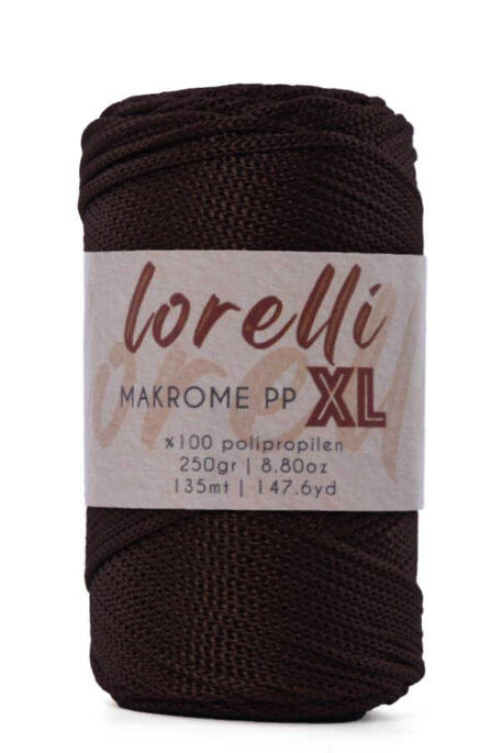 Lorelli Yarns - LORELLİ MAKROME PP XL 3MM 210 Bitter