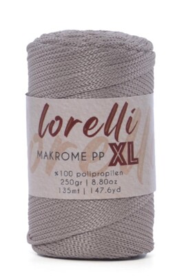 Lorelli Yarns - LORELLİ MAKROME PP XL 3MM YARN 037