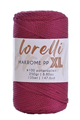 Lorelli Yarns - LORELLİ MAKROME PP XL 3MM YARN 113