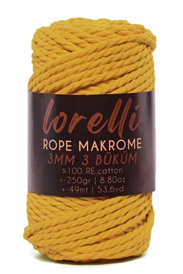 Lorelli Yarns - LORELLİ ROPE MAKROME YARN 164