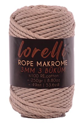 Lorelli Yarns - LORELLİ ROPE MAKROME YARN 168