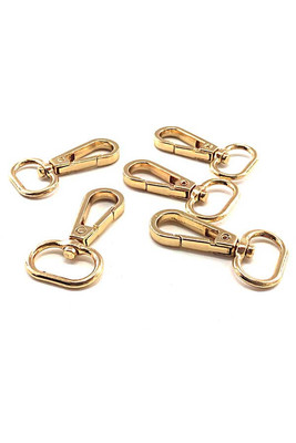 Hobitu Yarn - MAKROME KEY RING CLIP LUX GOLD 5 PİECE