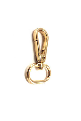 MAKROME KEY RING CLIP LUX GOLD 5 PİECE - Thumbnail