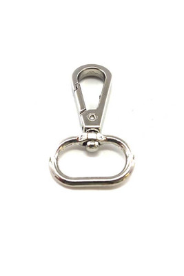 MAKROME KEY RING CLIP LUX SILVER 5 PİECE - Thumbnail