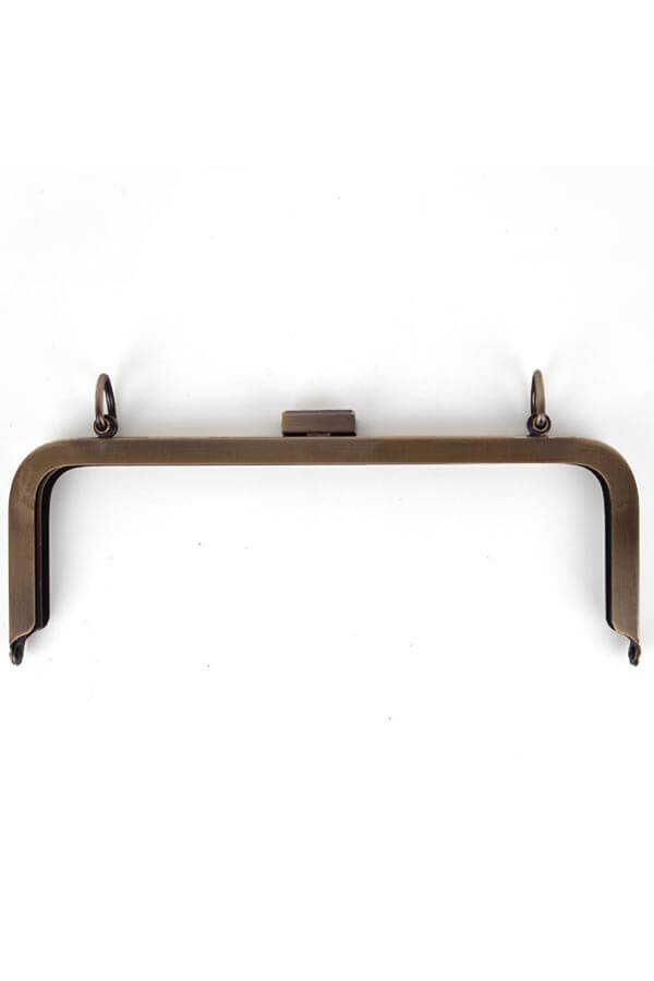 Metal Çanta Bursu 21 X 8 Cm Antik