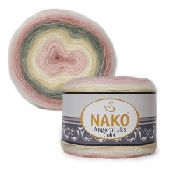 Nako Yarn - NAKO ANGORA LÜKS COLOR YARN 150 GR 81904