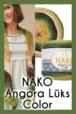 Nako Yarn - NAKO ANGORA LÜKS COLOR YARN 150 GR 81905