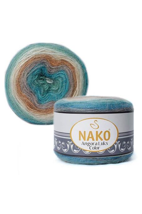 Nako Yarn - NAKO ANGORA LÜKS COLOR YARN 150 GR 81906