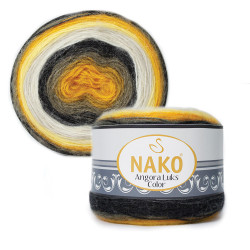 Nako Yarn - NAKO ANGORA LÜKS COLOR YARN 150 GR 81908