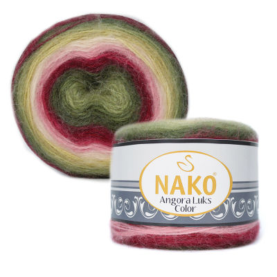 Nako Yarn - NAKO ANGORA LÜKS COLOR YARN 150 GR 81909