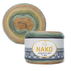 Nako Yarn - NAKO ANGORA LÜKS COLOR YARN 150 GR 81912