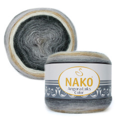 Nako Yarn - NAKO ANGORA LÜKS COLOR YARN 150 GR 81914