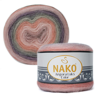 Nako Yarn - NAKO ANGORA LÜKS COLOR YARN 150 GR 81915