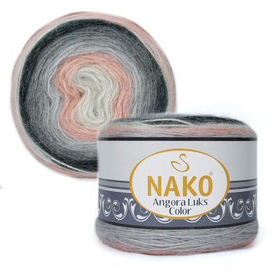 Nako Yarn - NAKO ANGORA LÜKS COLOR YARN 150 GR 81916