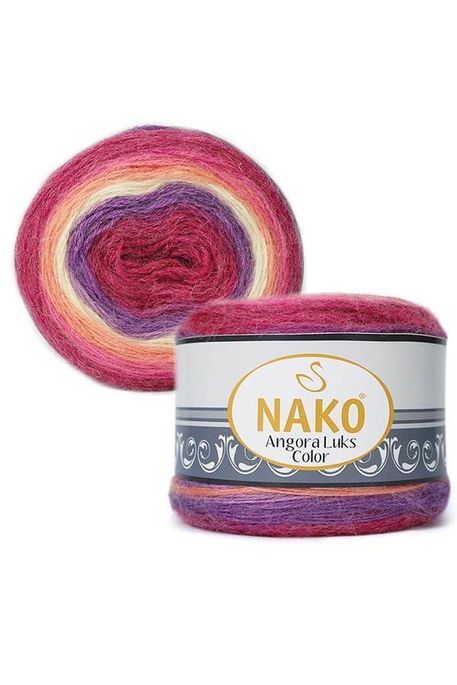 Nako Yarn - NAKO ANGORA LÜKS COLOR YARN 150 GR 81917