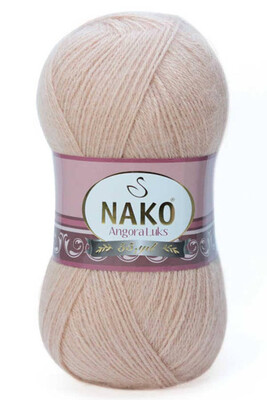 Nako Yarn - NAKO ANGORA LÜKS KNİTTİNG YARN 10042 light skin