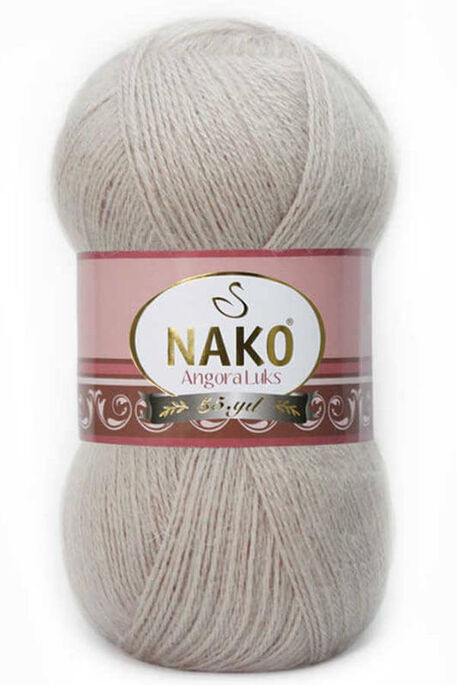 Nako Yarn - NAKO ANGORA LÜKS KNİTTİNG YARN 10344 Milky Coffee