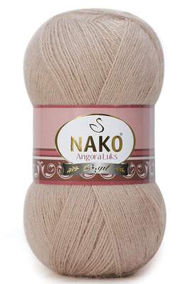 Nako Yarn - NAKO ANGORA LÜKS KNİTTİNG YARN 11053 Milky Coffee