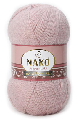 Nako Yarn - NAKO ANGORA LÜKS KNİTTİNG YARN 11183 Light Old Rose