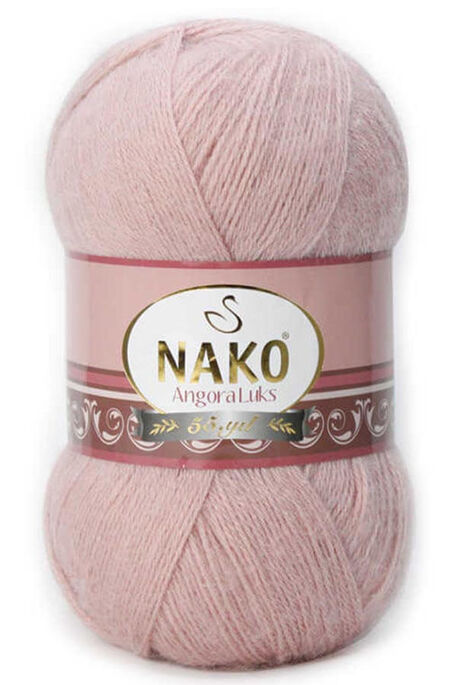 Nako Yarn - NAKO ANGORA LÜKS KNİTTİNG YARN 11251 Powder