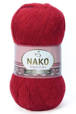 Nako Yarn - NAKO ANGORA LÜKS KNİTTİNG YARN 1175 Dark Red