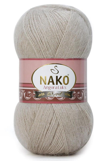 Nako Yarn - NAKO ANGORA LÜKS KNİTTİNG YARN 1199 Taupe