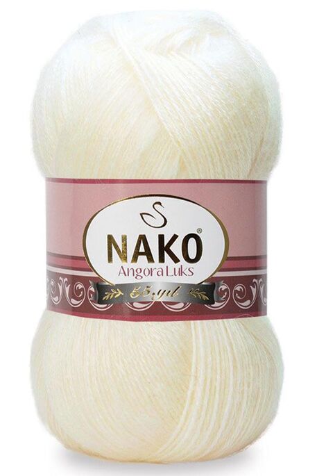 Nako Yarn - NAKO ANGORA LÜKS KNİTTİNG YARN 23403 Ancient Lace