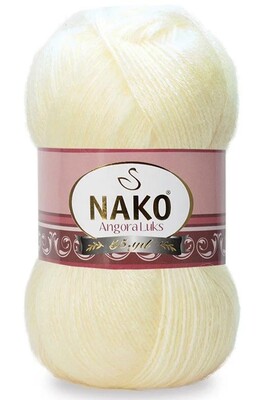 Nako Yarn - NAKO ANGORA LÜKS KNİTTİNG YARN 256 Cream