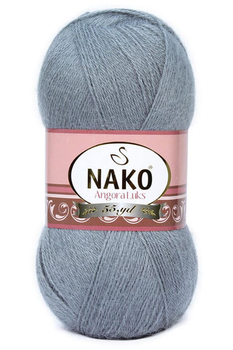 Nako Yarn - NAKO ANGORA LÜKS KNİTTİNG YARN 3468 Dark Metallic Grey