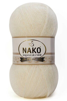 Nako Yarn - NAKO ANGORA LÜKS SİMLİ KNİTTİNG YARN 23403SE Ancient Lace