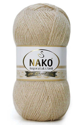 Nako Yarn - NAKO ANGORA LÜKS SİMLİ KNİTTİNG YARN 6858SE Mink