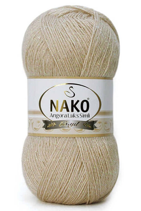 Nako Yarn - NAKO ANGORA LÜKS SİMLİ KNİTTİNG YARN 6858SE Mink