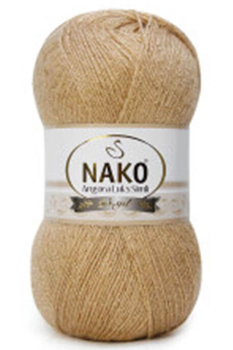 Nako Yarn - NAKO ANGORA LÜKS SİMLİ KNİTTİNG YARN 6944A Caramel