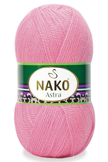 Nako Yarn - NAKO ASTRA KNİTTİNG YARN 2244 Barbie Pink