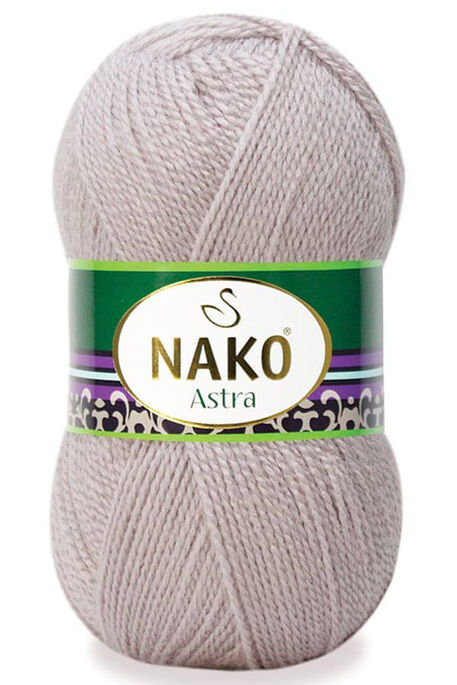 Nako Yarn - NAKO ASTRA KNİTTİNG YARN 3079 Grey Mauve